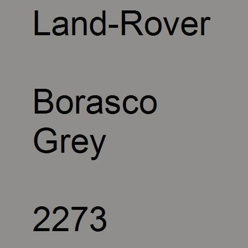 Land-Rover, Borasco Grey, 2273.